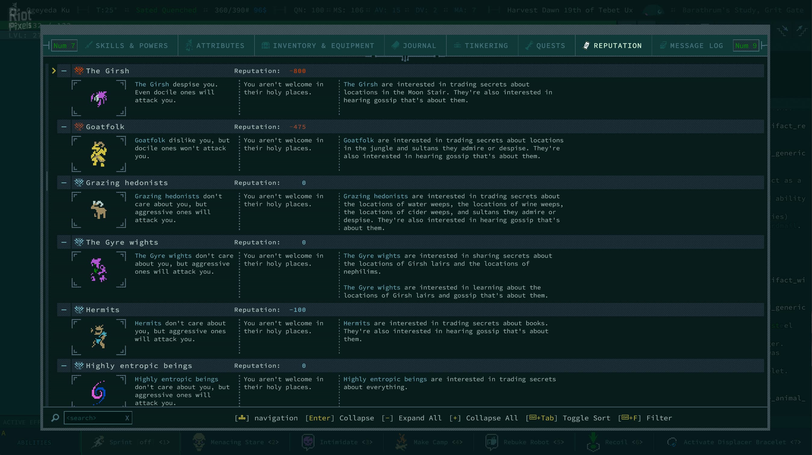 Caves of Qud: Dromad Deluxe Edition, v1.0.4 + Pets of Harvest Dawn DLC + Bonus Soundtrack screenshot 6