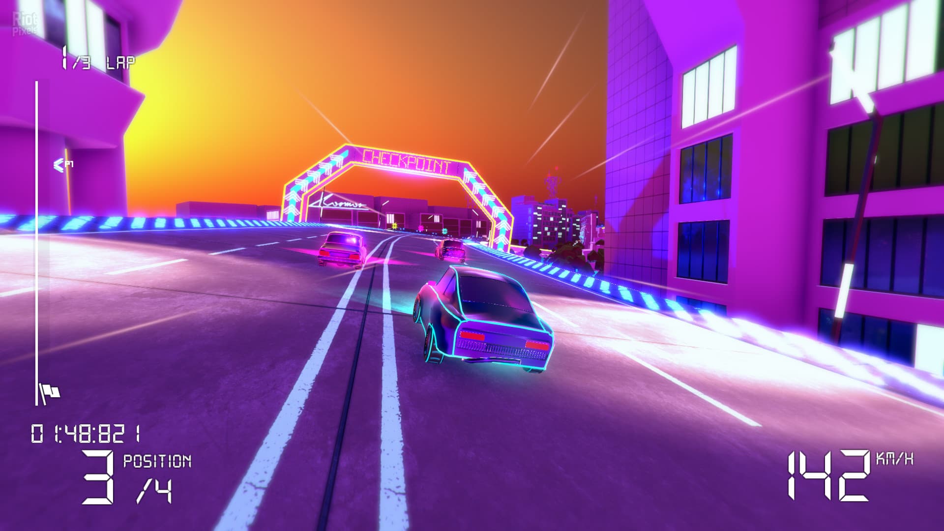 Electro Ride: The Neon Racing – Build 7588063 (Halloween Update) screenshot 6