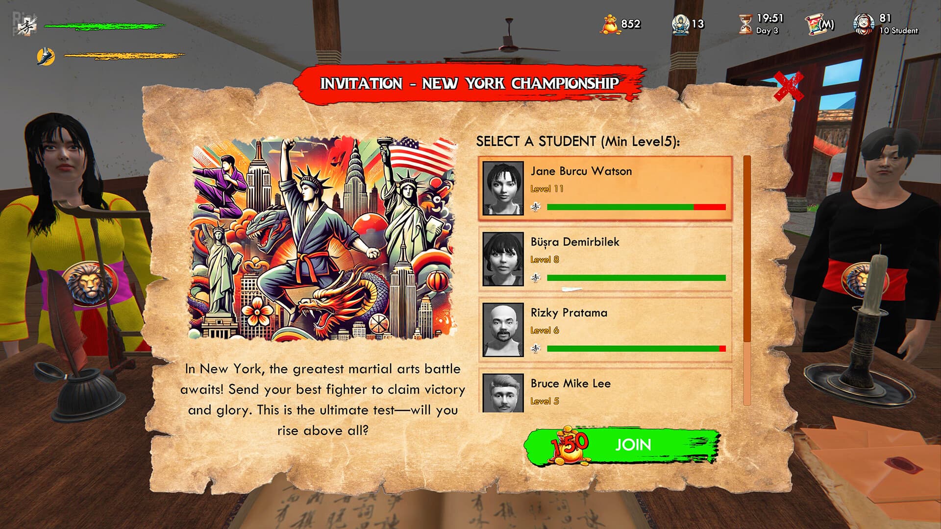 Fight School Simulator – Build 20663458 + Reclaim the Honor DLC screenshot 3