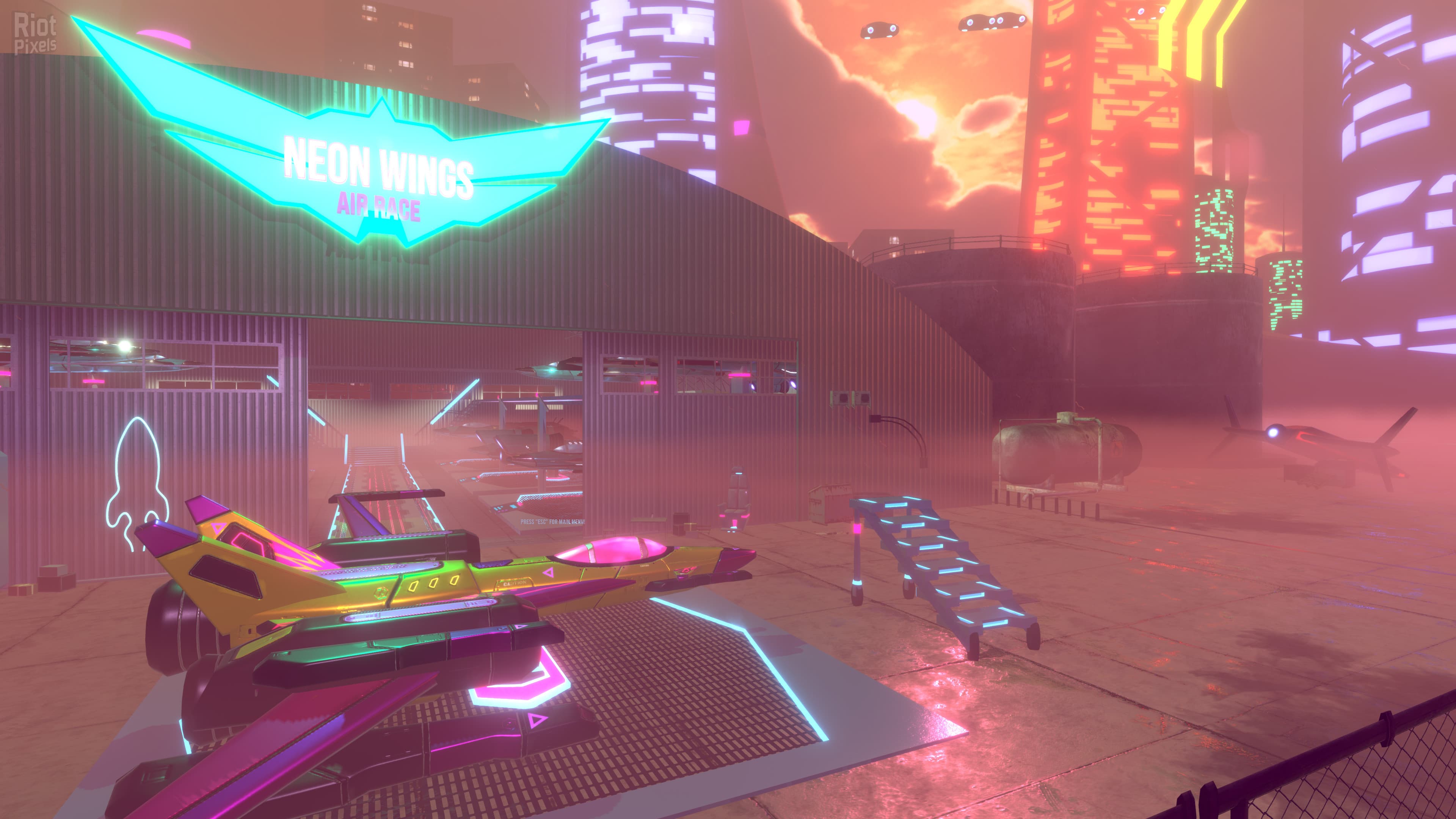 Neon Wings: Air Race – v1.0S screenshot 1