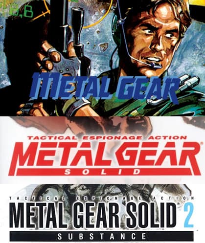 Metal Gear: Tri-Pack (MG + MGS/VR + MGS2)